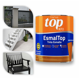 Esmalte Mepco 3,6L Profissional Alta Durabilidade para Portões em Oferta na Shopee