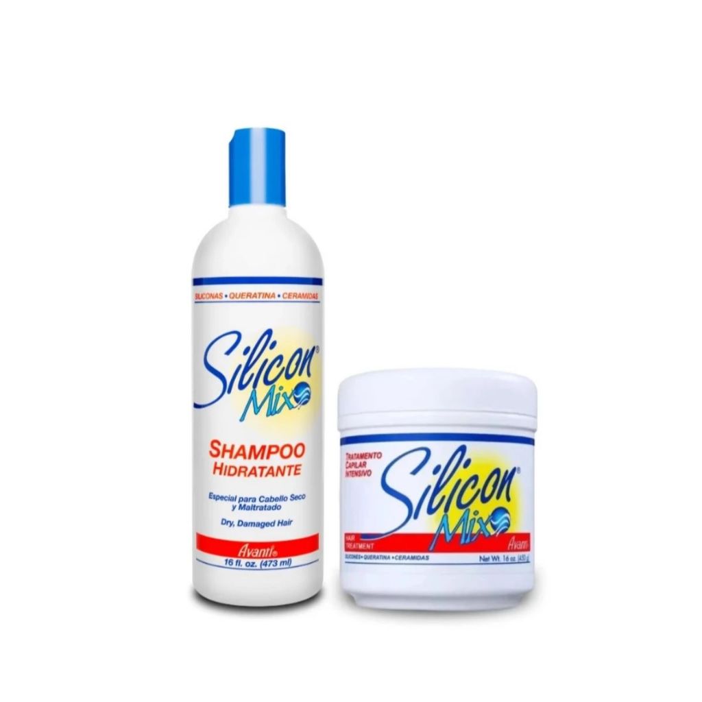 Kit Hidratação Capilar Silicon Mix Avanti Shampoo 473ml + Máscara 450g