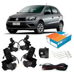 Kit de Trava Elétrica Volkswagen Gol/Voyage G5/G6 4 Portas