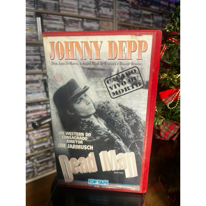 VHS “Dead Man” - Johnny Depp, legendado