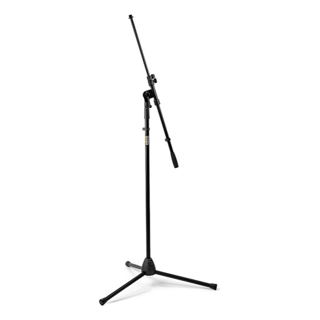 Pedestal Para Microfone Tripé Haste Telescópica Santo Angelo Psa110 Preto
