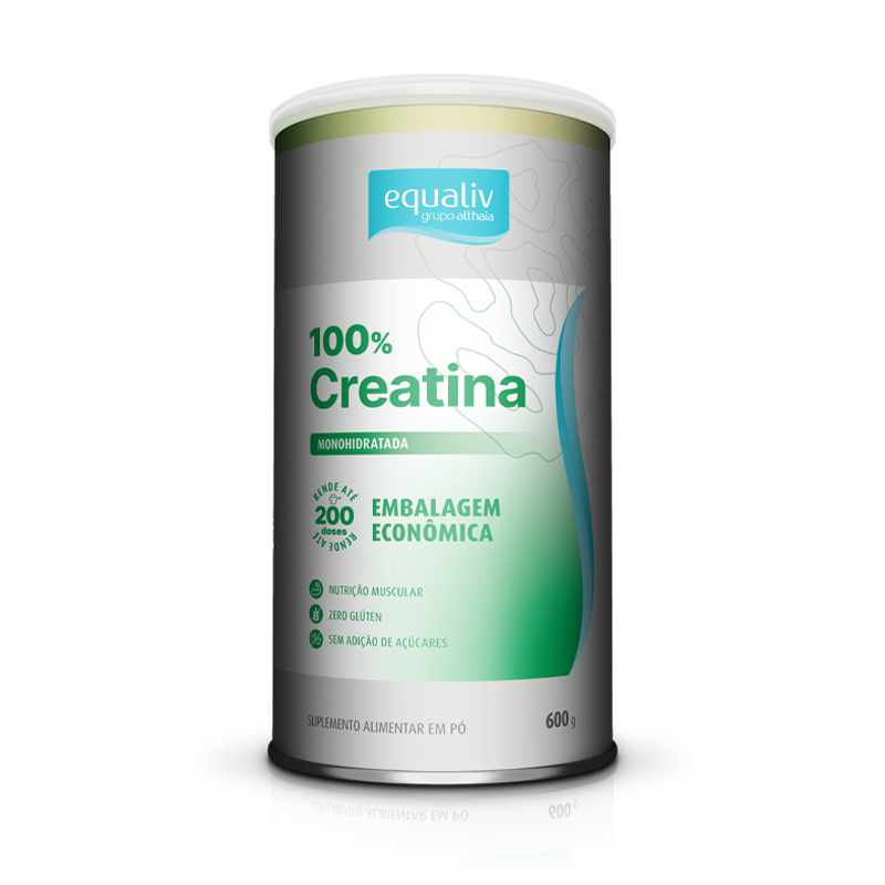 Creatina 100% Monohidratada - 600g em Oferta na Shopee
