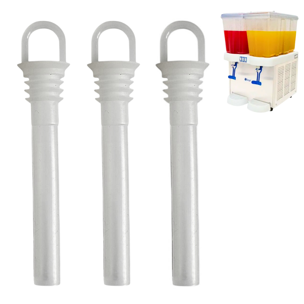 3 Bico Silicone Dosador Chupeta Refresqueira Venancio Begel