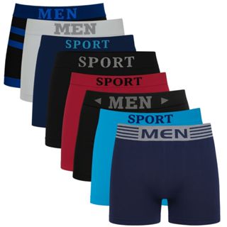 Kit Cuecas Adulto Boxer Variadas Microfibra em Oferta na Shopee