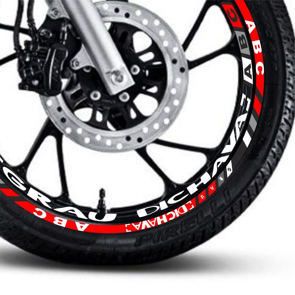 Adesivo Grau Dichava Abc Para Roda De Moto Aro 17 E 18 Todas