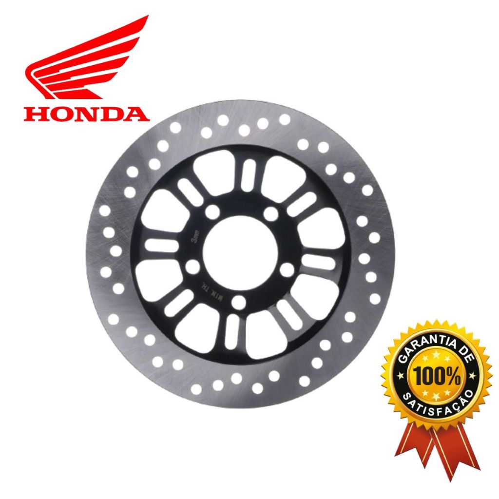 Disco de Freio Dianteiro Honda Titan 150 Titan 160 Fan 160 2009 À 2024 em Oferta na Shopee