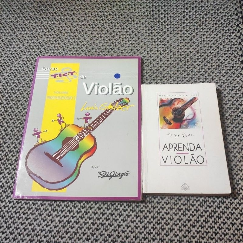 livro usado Aprenda violão por Nirinha Martins