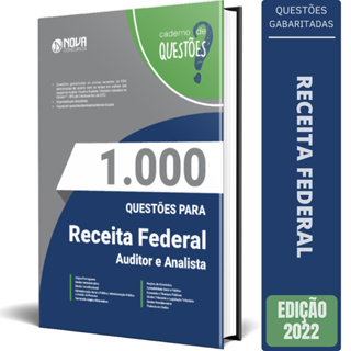 Livro Questões Gabaritadas Receita Federal - Auditor e Analista em Oferta na Shopee