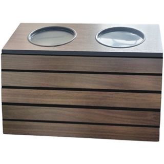 Bandeja Esteira para Braço de Sofá Porta Copos Laminado Imbuia em Oferta na Shopee