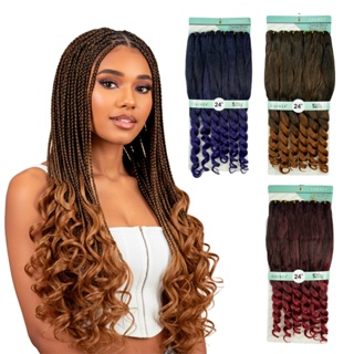 Boho Curl 400g Beauty Express para Tranças | Efeito Gypsy Metade Liso Metade Cacheado em Oferta na Shopee