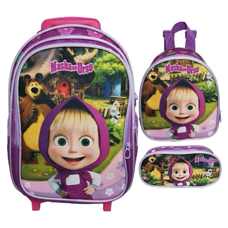 Mochila e Lancheira Masha: Onde Comprar | BuscaProdutos