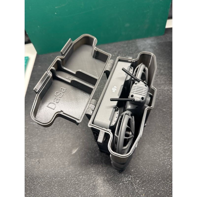 Estojo de Transporte Resistente para DJI Neo 2 – Cor Cinza