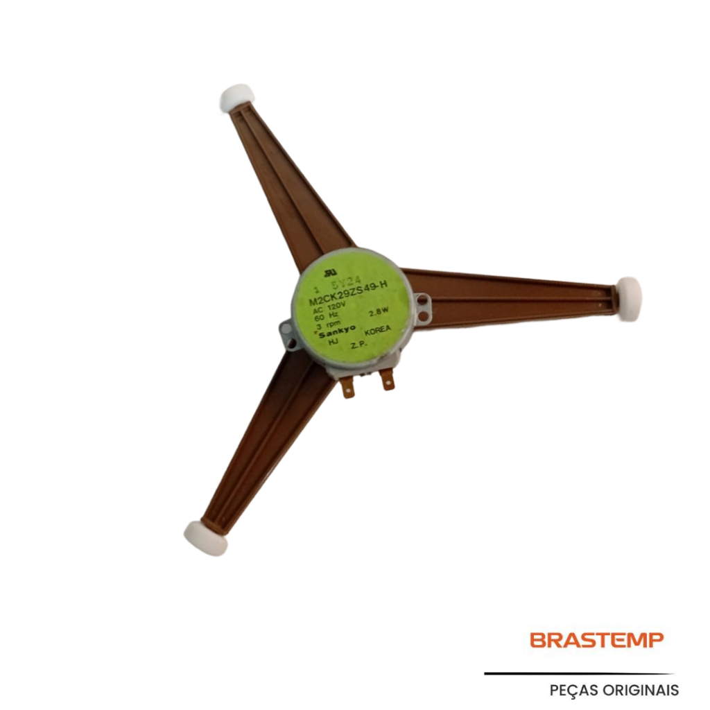 Motor do Prato + Trevo Original do Micro-ondas Brastemp BMP42 /127V