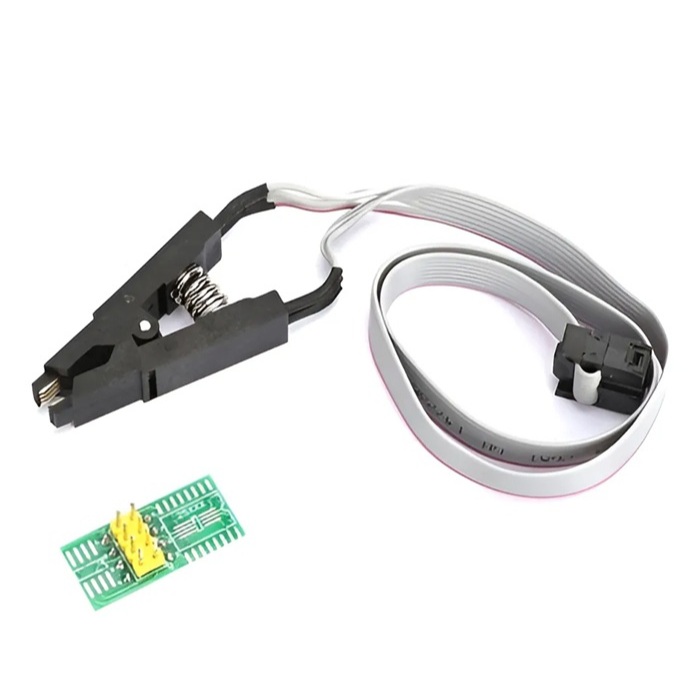 Alicate Pinça Garra Jacaré Soic Soic8 Clip Para uso em gravaçao e testes de eeprom 25x 93x