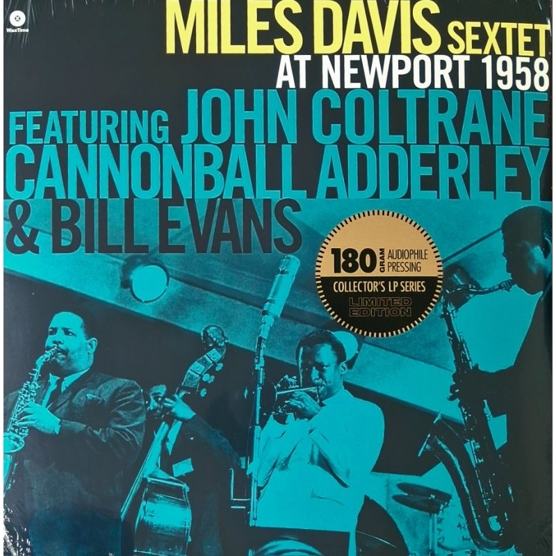 Miles Davis Sextet featuring John Coltrane Cannonball Adderley & Bill Evans -At Newport 1958-lp180gram importado-LACRADO