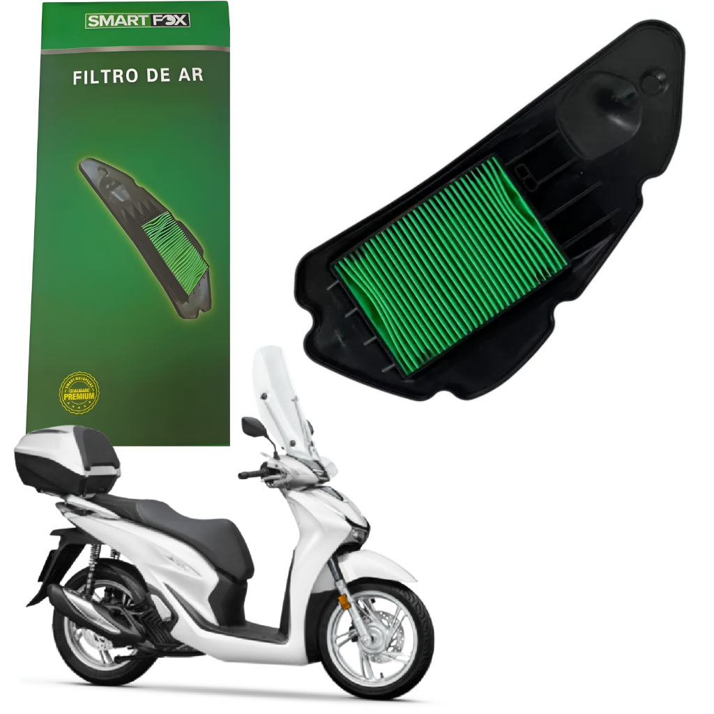 ELEMENTO FILTRO DE AR SMARTFOX HONDA SH150I 2017 2018 2019 2020 2021