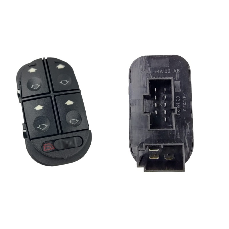 Escort Zetec 2002 2001 2000 99 98 97 Botao INTERRUPTOR COMANDO Vidro Eletrico QUADRUPLO MOTORISTA