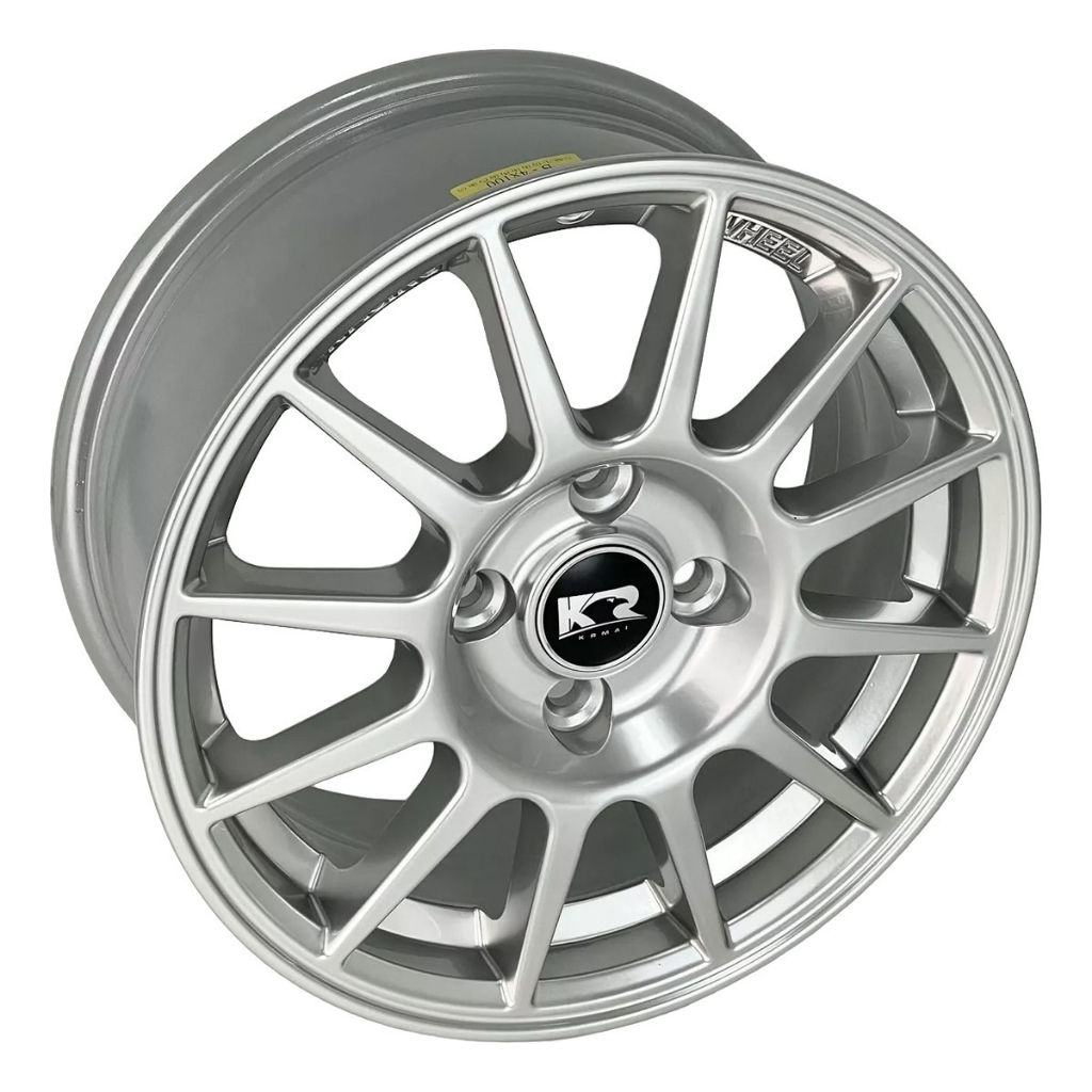 Jogo De Roda Aro 14 Racing Fiat Mobi Cronos Pulse Uno Palio Strada (+Bicos)