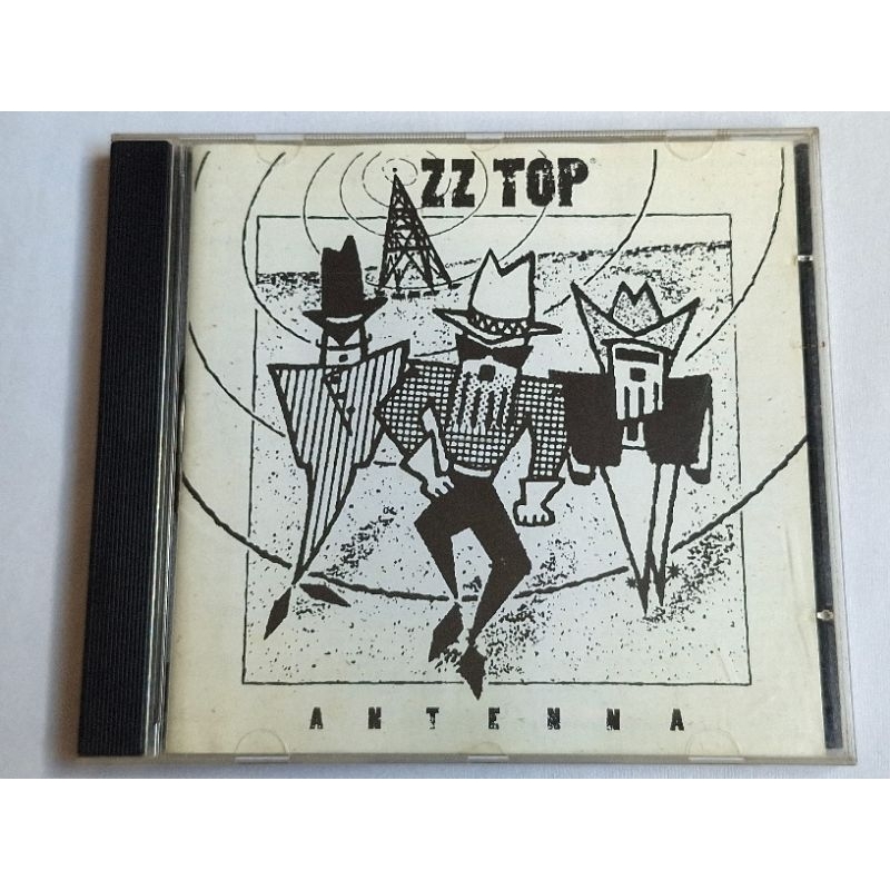 cd ZZ top Antenna RARIDADE SEMINOVO