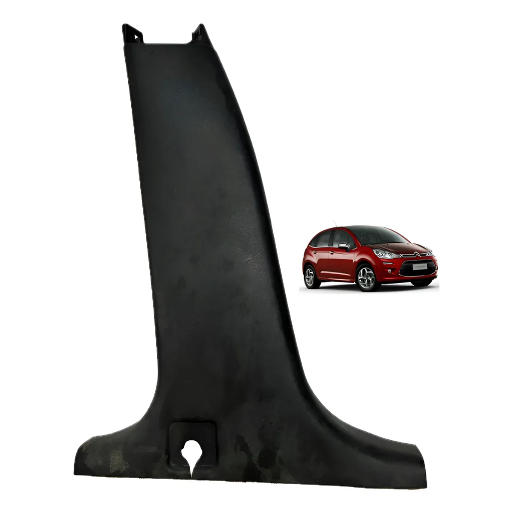 Moldura Coluna Central Esquerdo Citroen C3 2003/2012 9648898977