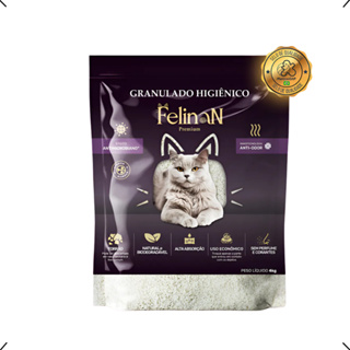 GRANULADO SANITARIO FELINAN 4KG em Oferta na Shopee