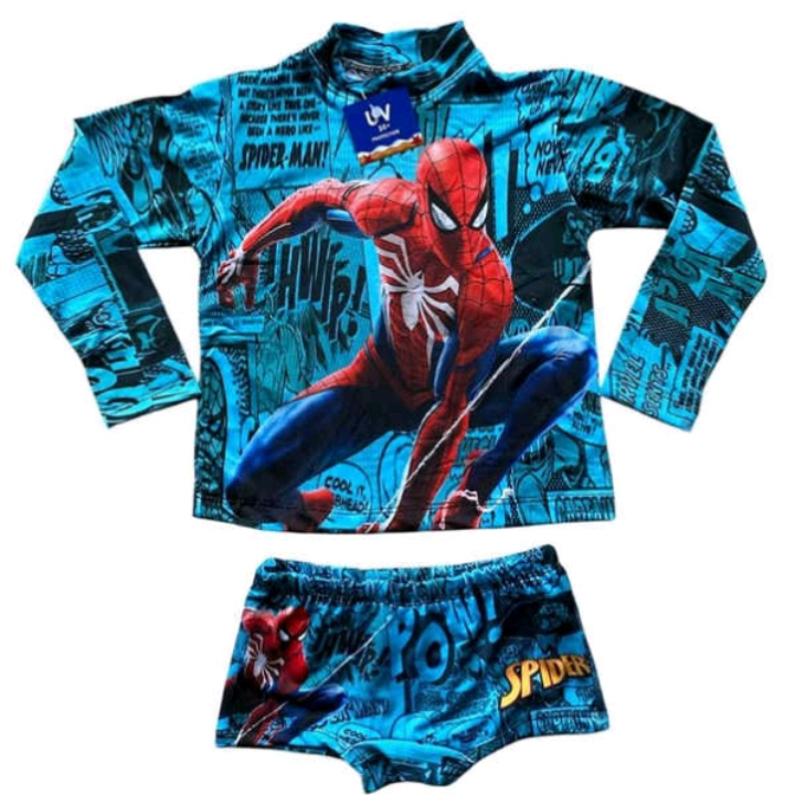 Conjunto Moda Praia Infantil Proteção UV 50+ Fantasia – Pronta Entrega em Oferta na Shopee