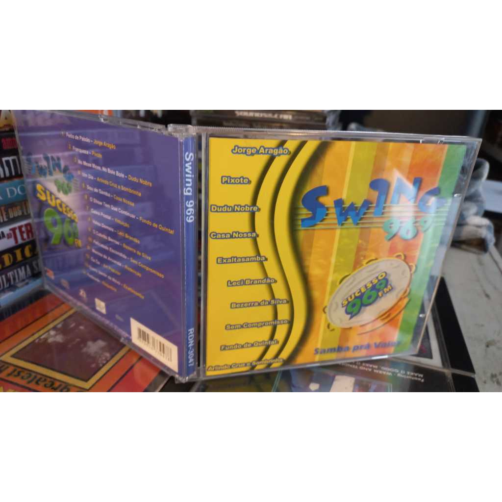 Cd Swing 969 Fm Samba Pra Valer - Sucesso 96.9 Fm( impecavel) pixote leci exaltasamba bezzera sem crompromisso fundo de