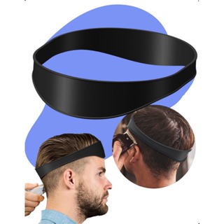 Guia Corte Cabelo Degradê Disfarce Pente Ajustável Silicone Faixa Corte Sozinho Cabeleireiro em Oferta na Shopee
