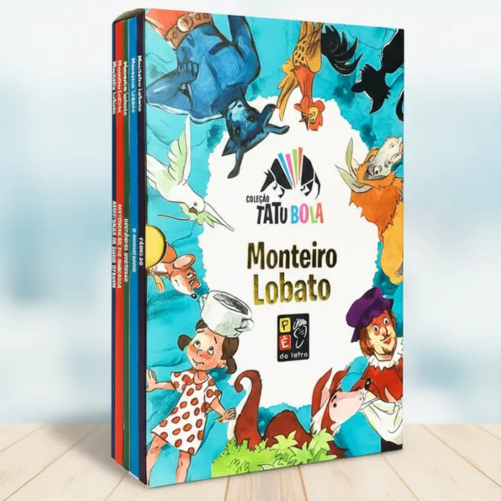 Box Monteiro Lobato | 5 Livros: Coleção Tatu Bola em Oferta na Shopee