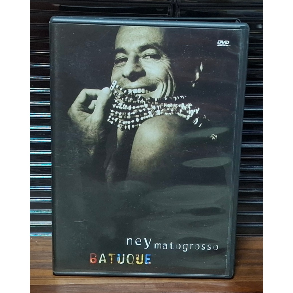 Ney Matogrosso DVD Batuque Ao Vivo 2001 usado em excelente estado