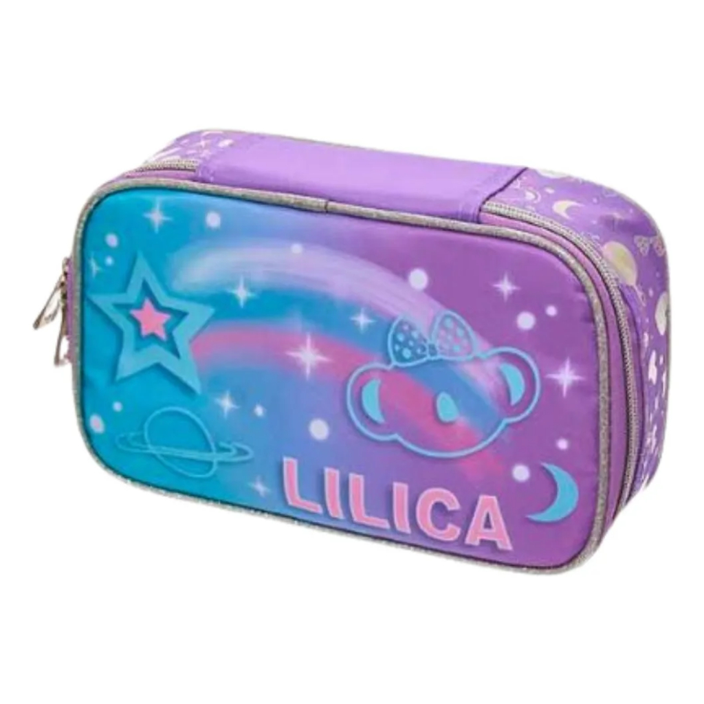 Estojo Box Escolar Infantil Lilica Ripilica Make A Wish