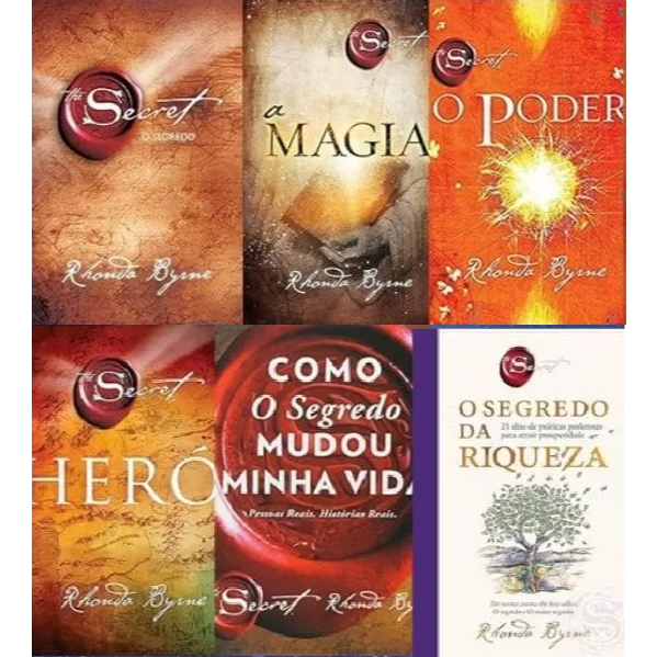 Livros Rhonda Byrne The Secret - O Segredo Como o Segredo Mudou Minha Vida