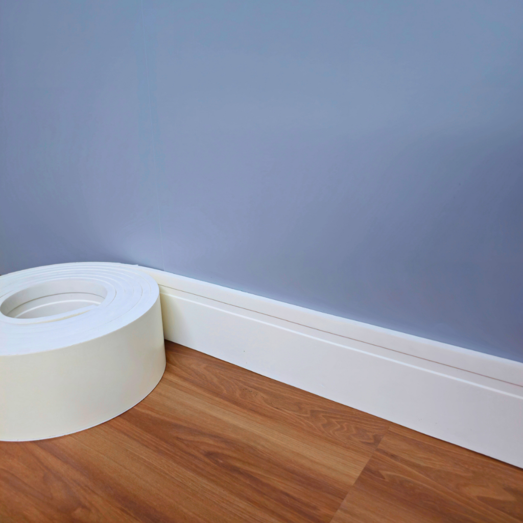 20M Rodapé Flexível 10CM EVA À Prova D'água Autocolante Moldura Parede Frisado Liso em Oferta na Shopee