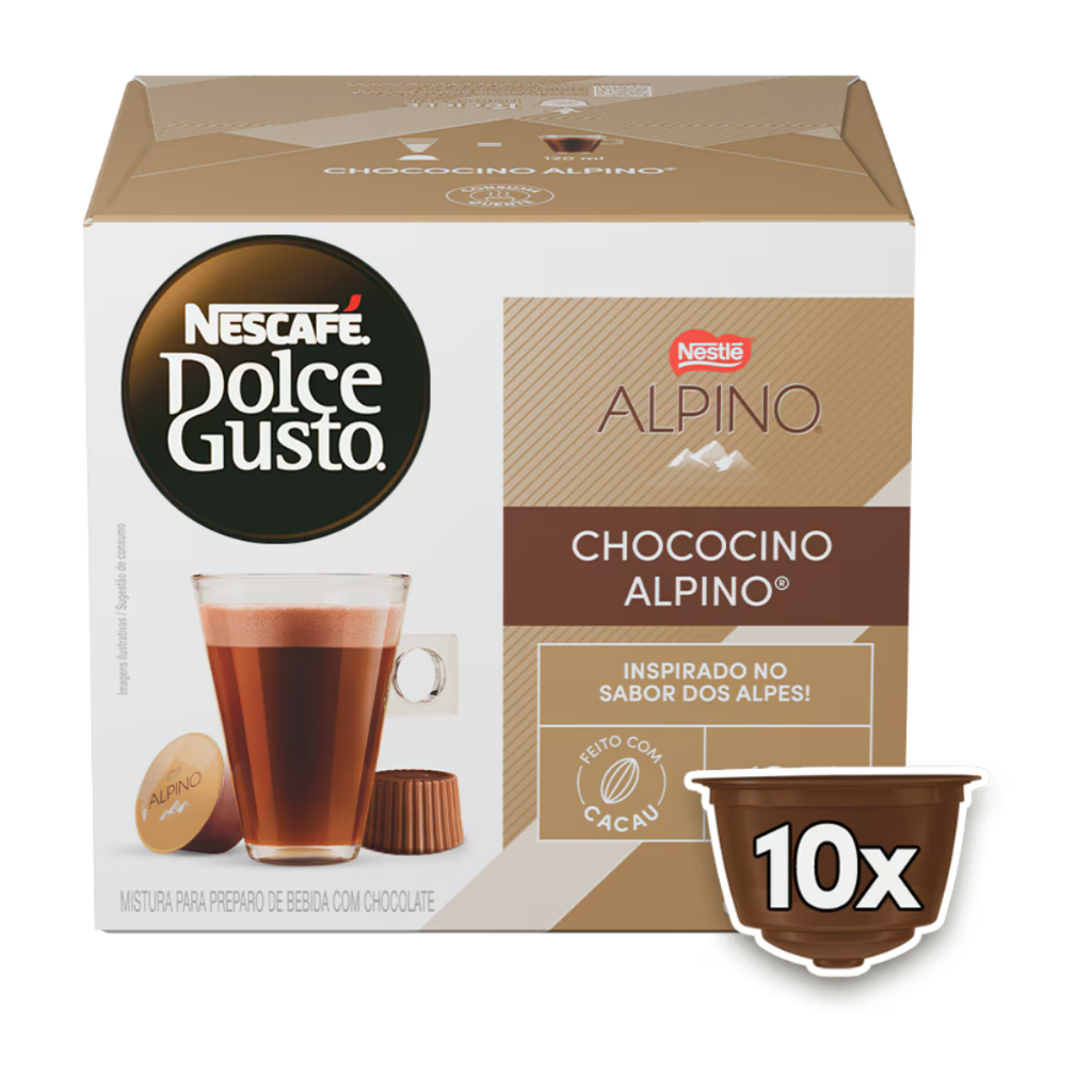 Dolce Gusto Alpino 10 Cápsulas Caixa Fechada Original