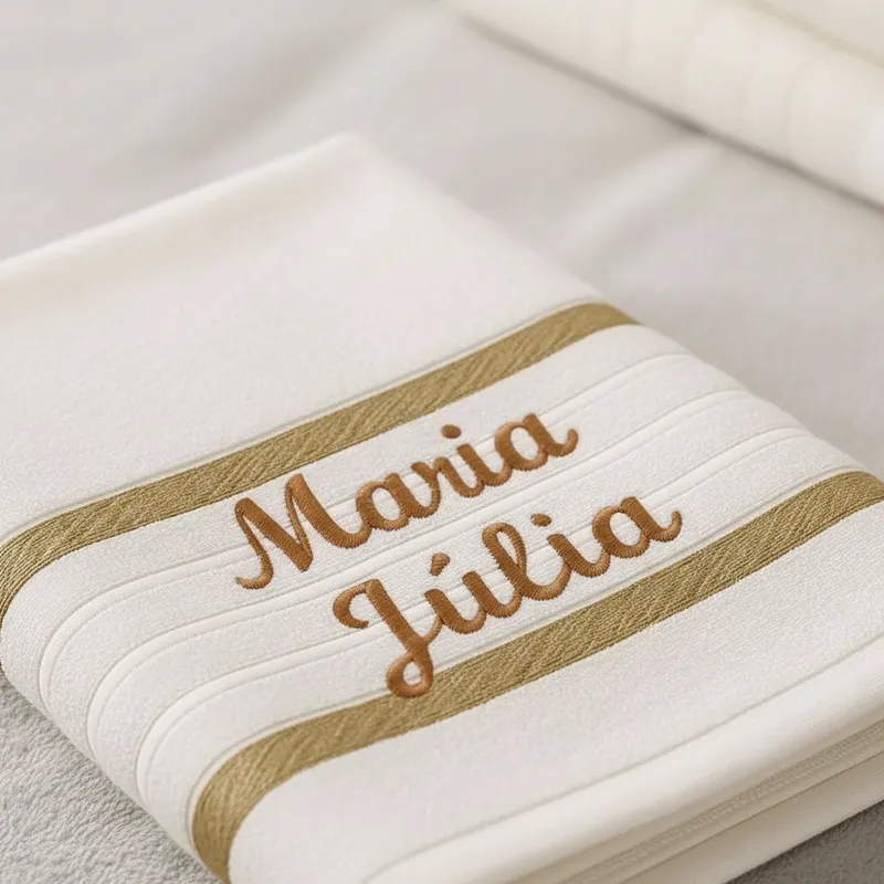 Toalha Personalizada com Nome Bordado 100% Algodão 305g Toalha de Banho e Rosto Infantil Adulto em Oferta na Shopee