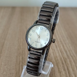 Relógio Feminino Quartz Mini Pulseira Elástica Analógico Preto em Oferta na Shopee