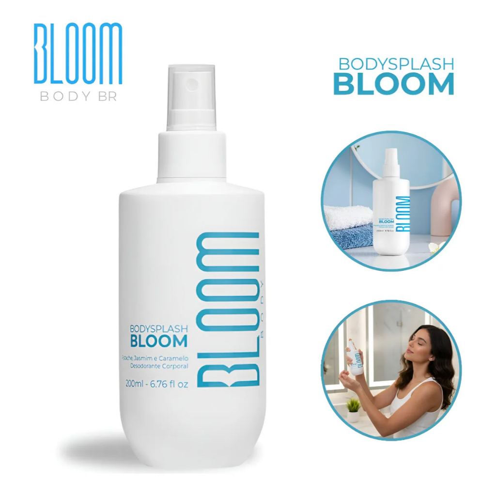 Body Splash Bloom - Deo Colônia - Bloom - 200 Ml - Spray