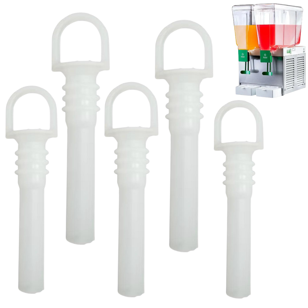 Chupeta Silicone Dosador Para Refresqueira Ibbl C/ 5 Itens