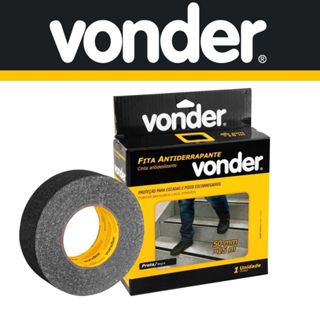 Fita Antiderrapante segurança 15m X 50mm Para Piso e Rampa Preta - Vonder - em Oferta na Shopee