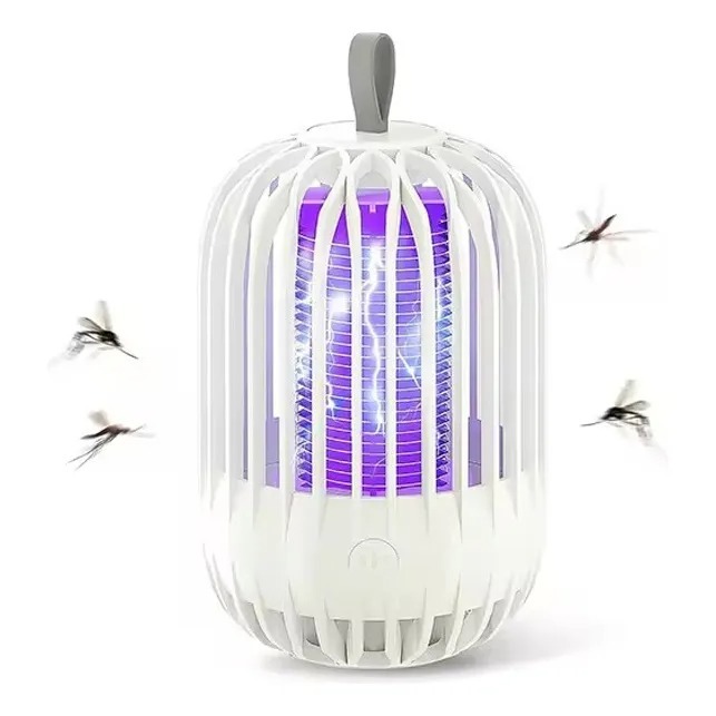 lâmpada armadilha mata mosquitos insetos Uv recarregável Usb 5v em Oferta na Shopee