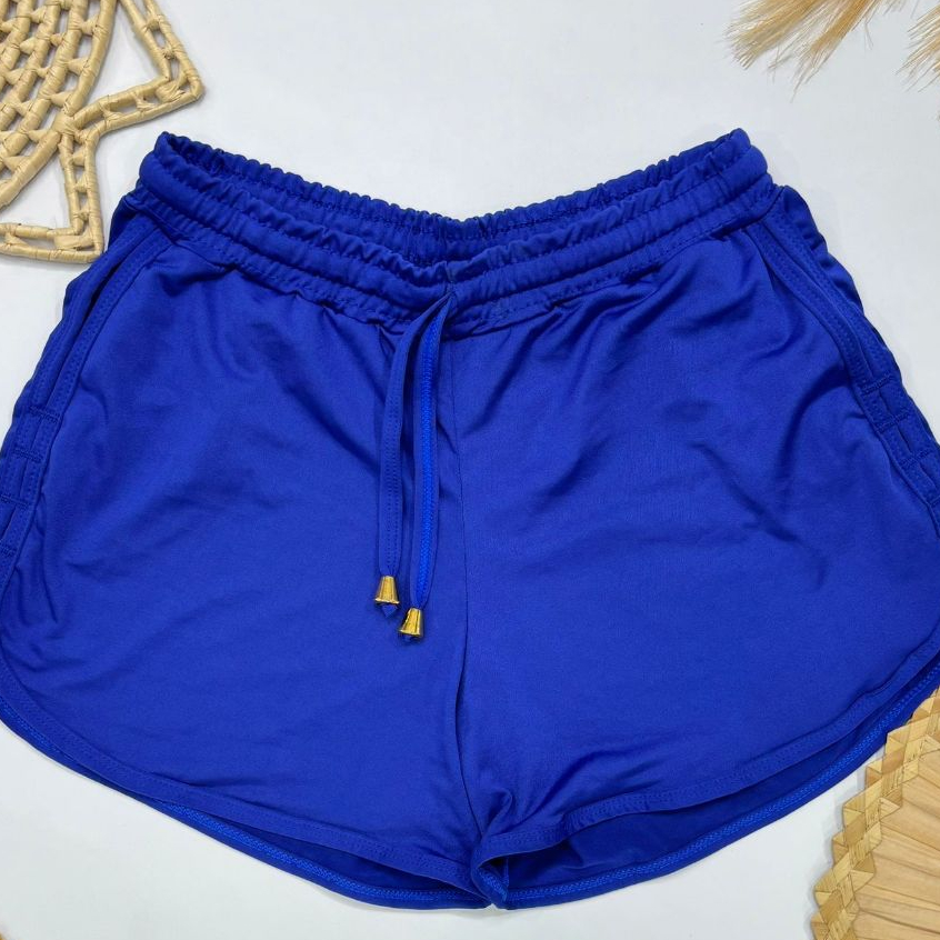 shorts biquíni bermuda feminino, praia, piscina, academia fitness verão