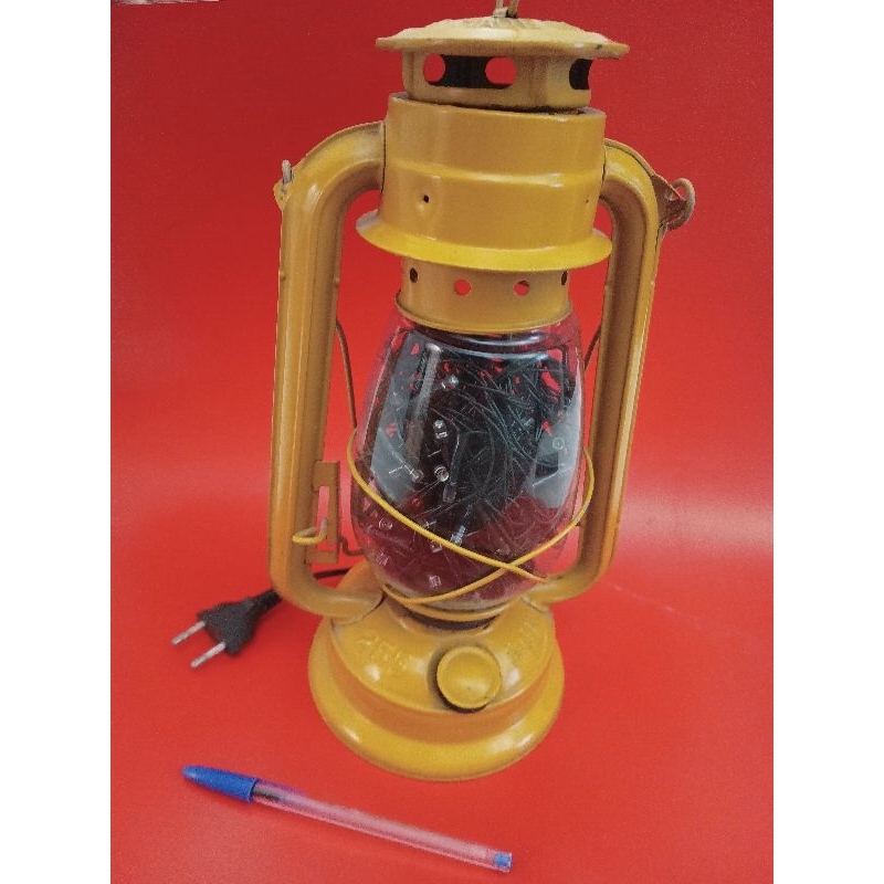 Lamparina Antiga Antiguidade com Fio de Led