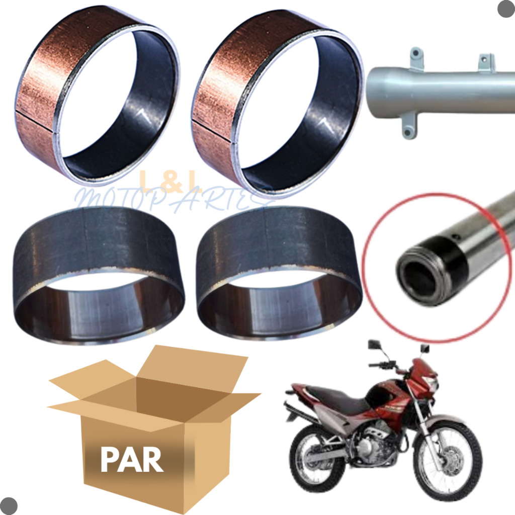 Kit Buchas Bengala Suspensão Falcon 400 99–08 400i 13–15 Hornet 600 2005 A 2010