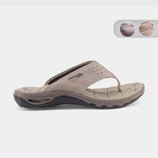 Chinelo Masculino Amortecedor Couro de Dedo Pegada 131663 em Oferta na Shopee