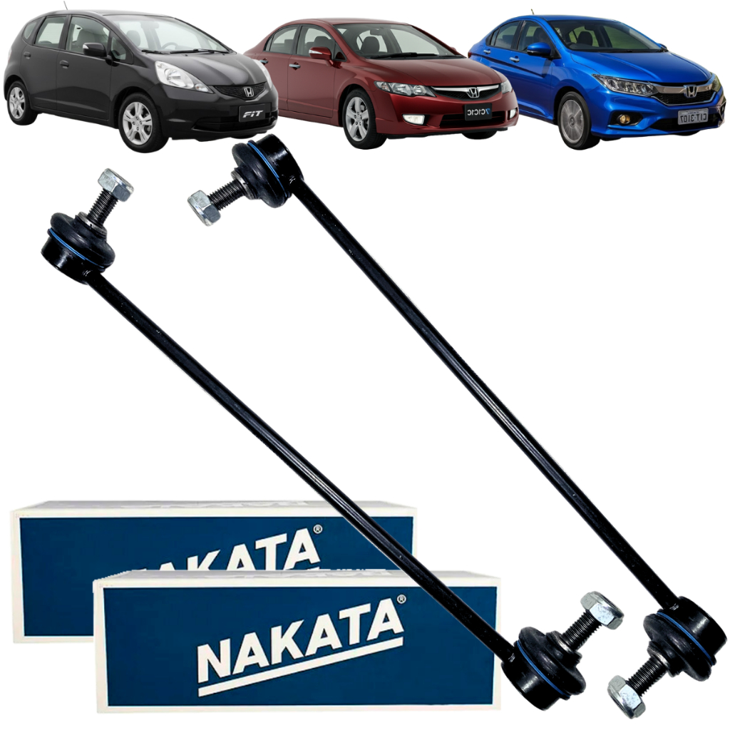 Par Bieleta Original Nova Nakata City Civic Fit 2008 À 2016