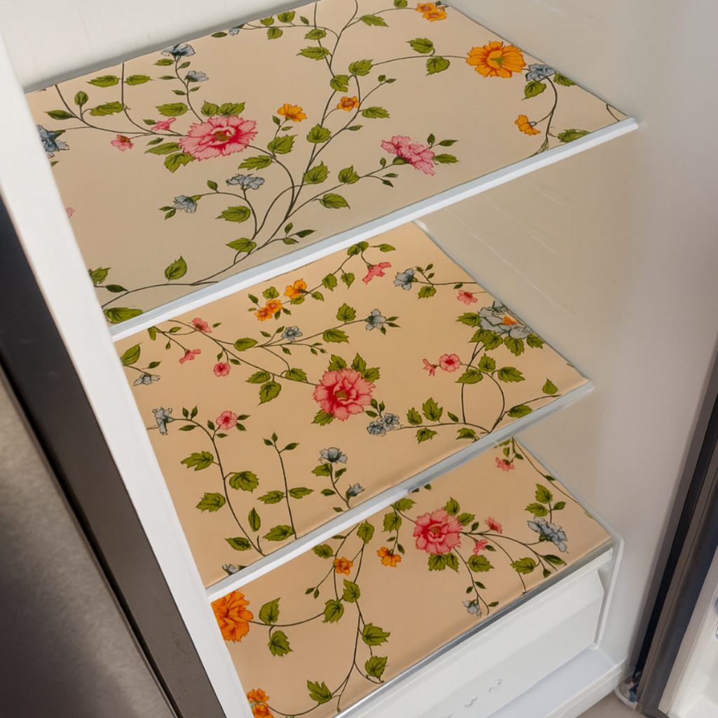 Toalhas de Geladeira Kit com 3 PVC Centro Bandeja Lavável 46x32cm