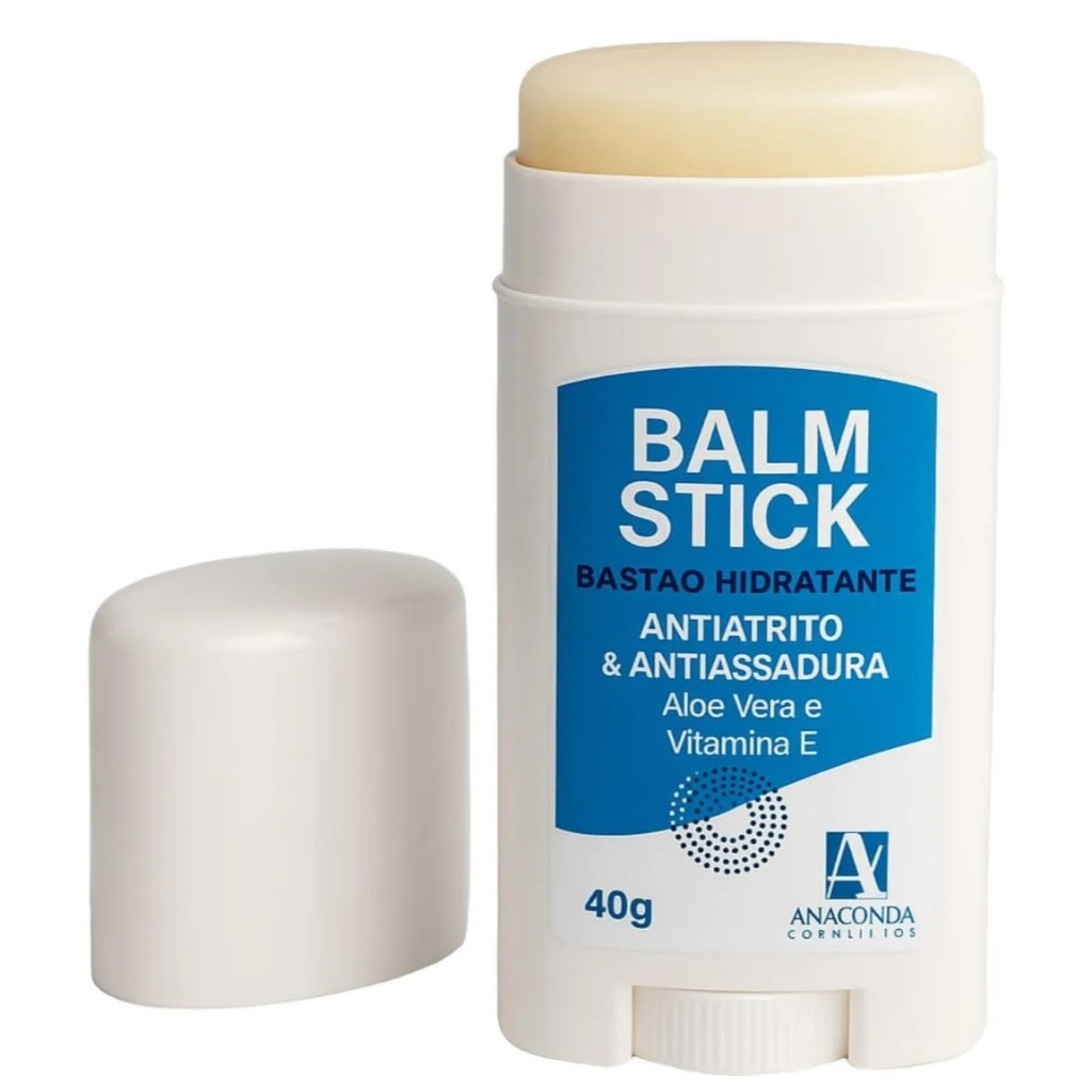 Balm Stick Anaconda Bastão Antiatrito Antiassadura Esportes Fricção Corrida Caminhada Hidratante 40g em Oferta na Shopee