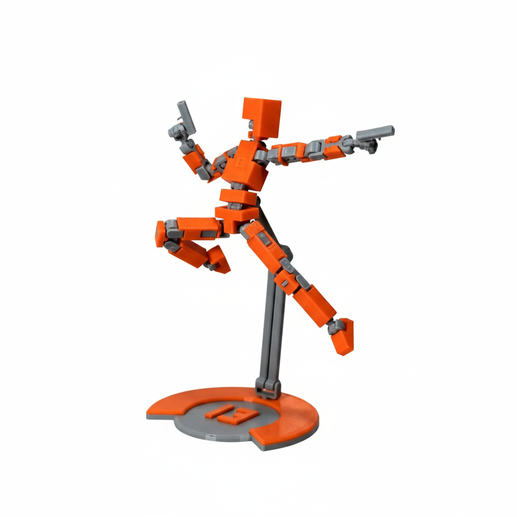 Lucky 13 Boneco Multi Articulado Varias Posições Action Figure em Oferta na Shopee