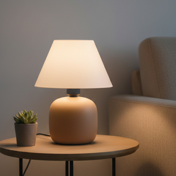 Abajur Luminaria Ceramica Porcelana Bivolt Com Cupula para Decoração Quarto Escritorio Sala Decoração Varias Cores em Oferta na Shopee