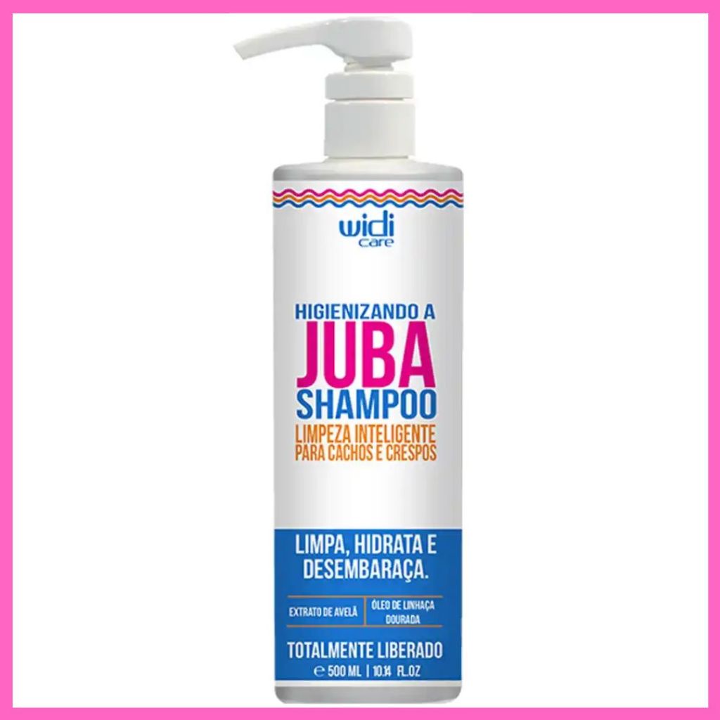 Widi Care Higienizando a Juba Shampoo 500mL em Oferta na Shopee